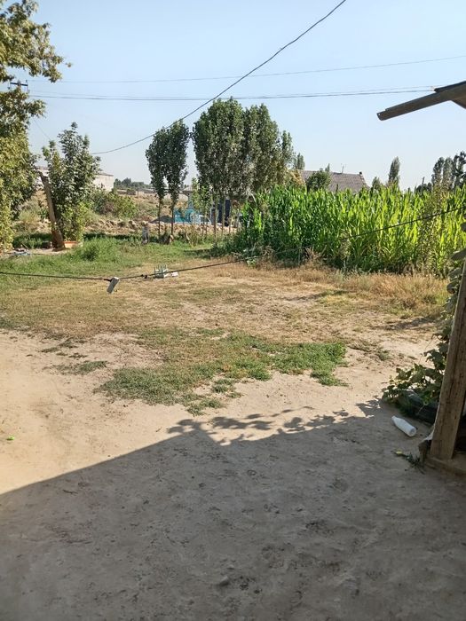 СРОЧНО ПРОДАЁТСЯ ЗЕМЛЯ, с небольшим домиком! Янгиюль