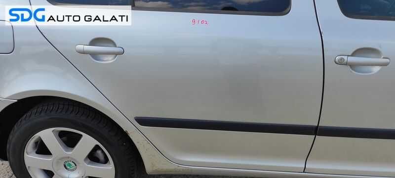Usa Usi Portiera Portiere Dreapta Spate Dezechipata Skoda Octavia 2 Nonfacelift Hatchback Berlina 2004 - 2008 Culoare 9102