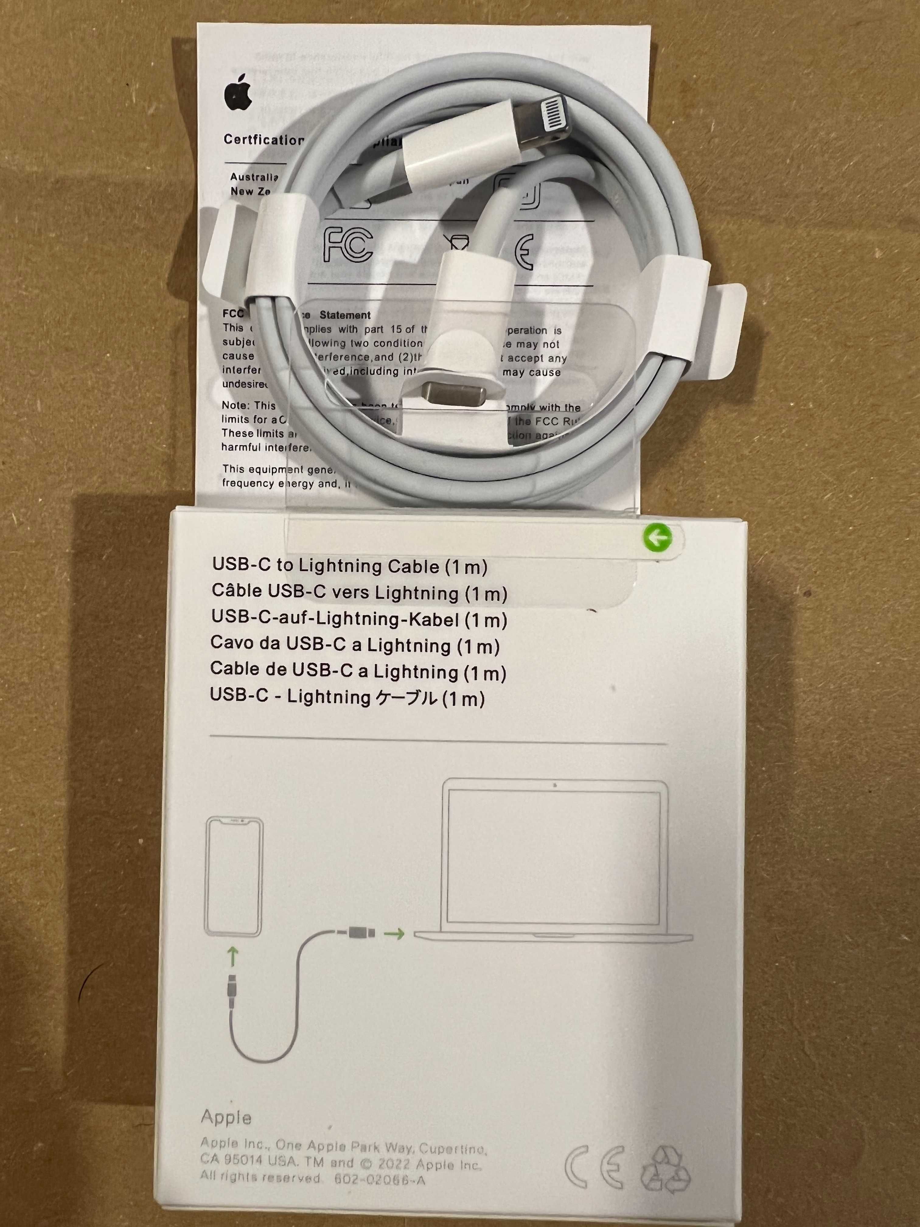 Cablu Adaptor Incarcator 20W iPhone 11 12 13 14 Lightning USB si Tip C