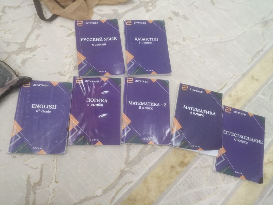 Учебники 6 класса шымкент по программе зияткер