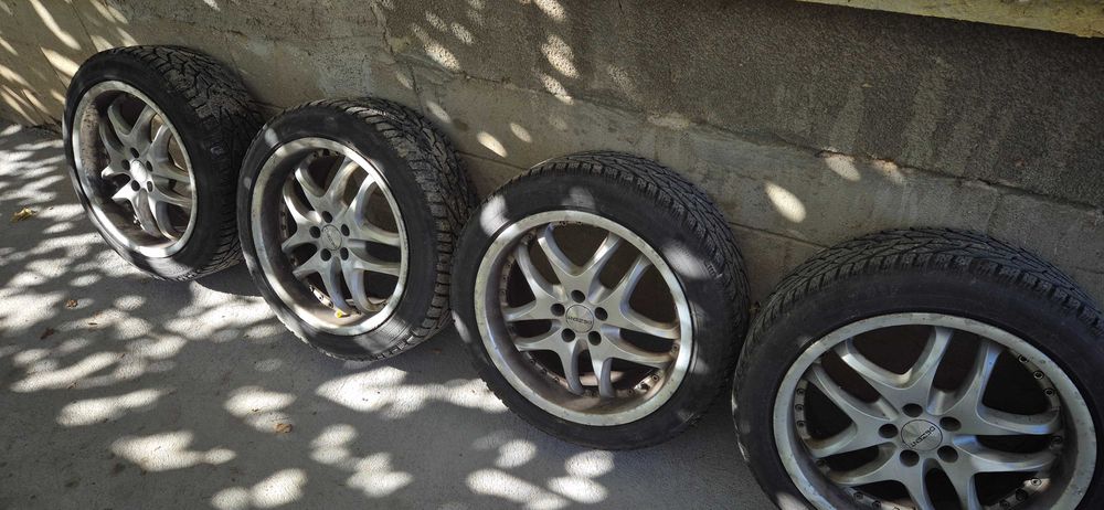 Гуми KORMORAN  225 45 r17 с джанти Dezent 17 5x100