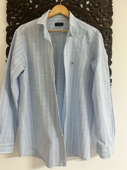 Cămașă bărbăteasca,bleu,  Gant.