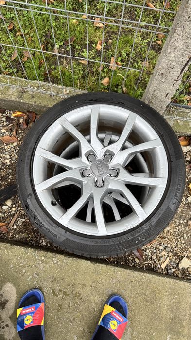 Vand Jante Originale Audi A5 A4 A6 5x112 Anvelope iarna 245 40 18