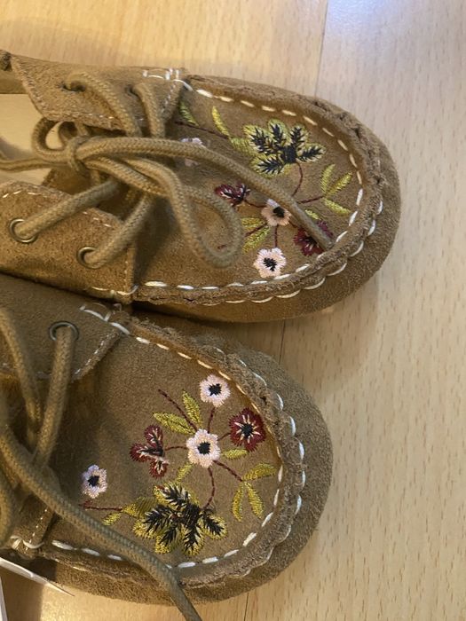 Mocasini piele Zara fetite