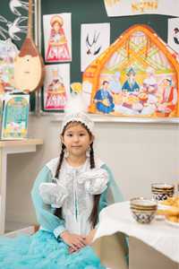 Детское казахское платье