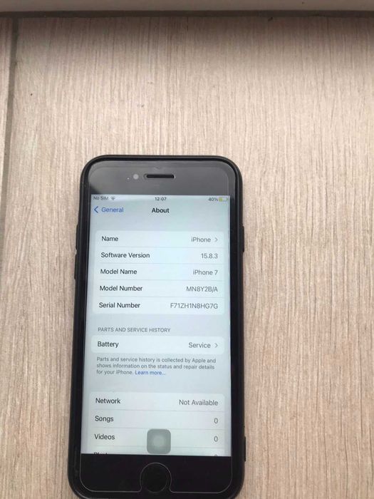 iPhone 7 Silver 32GB – Работи отлично
