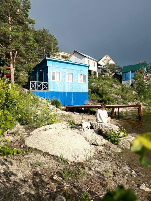 Аренда дома на Бухтарме. Домик на Бухтарминском водохранилище.