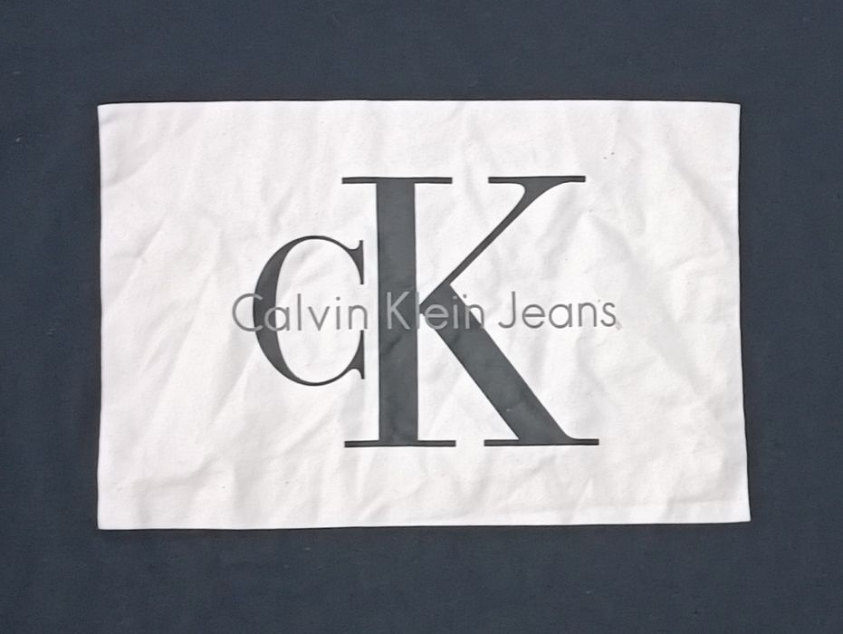 Calvin Klein Jeans Logo Tee оригинална тениска M памучна фланелка