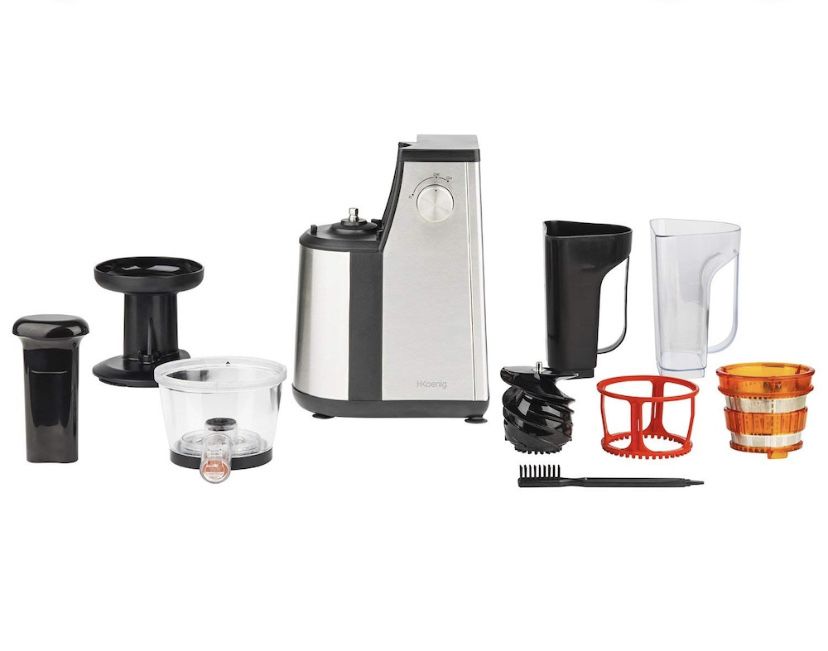 Storcator vertical H.Koenig GSX12, gura larga 82mm fructe si legume