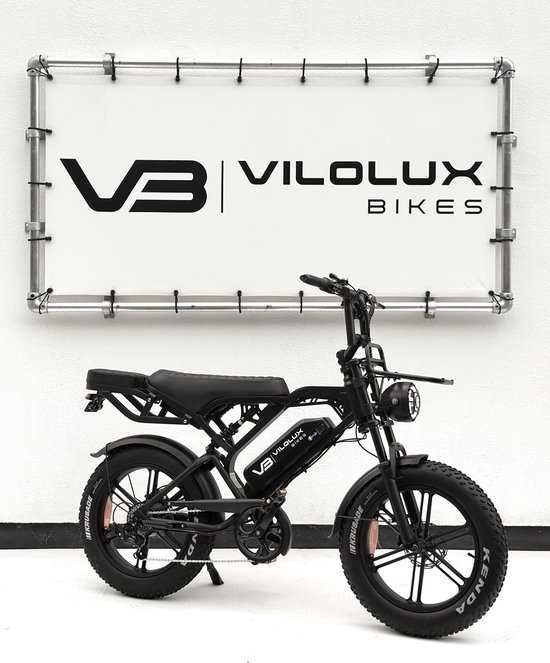 Bicicleta electrica, VILOLUX FATBIKE V20 PRO Rotii 20 inch