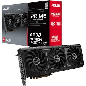 Placă video ASUS PRIME Radeon RX 9070 XT – 16GB GDDR6 – OC Edition
