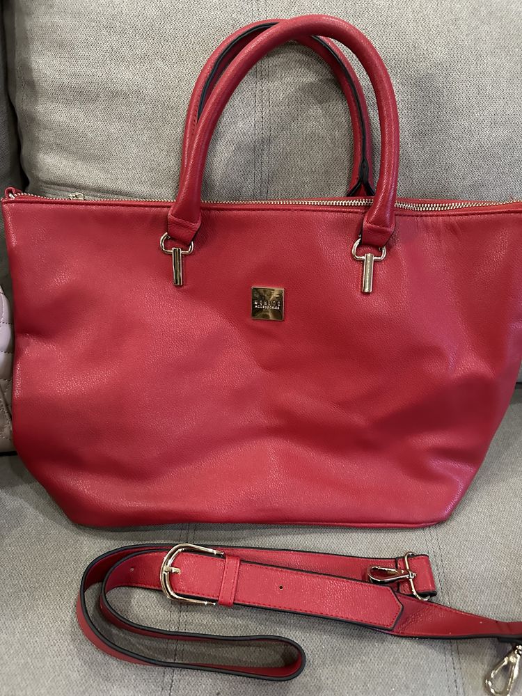 чанта Mohito в червен цвят