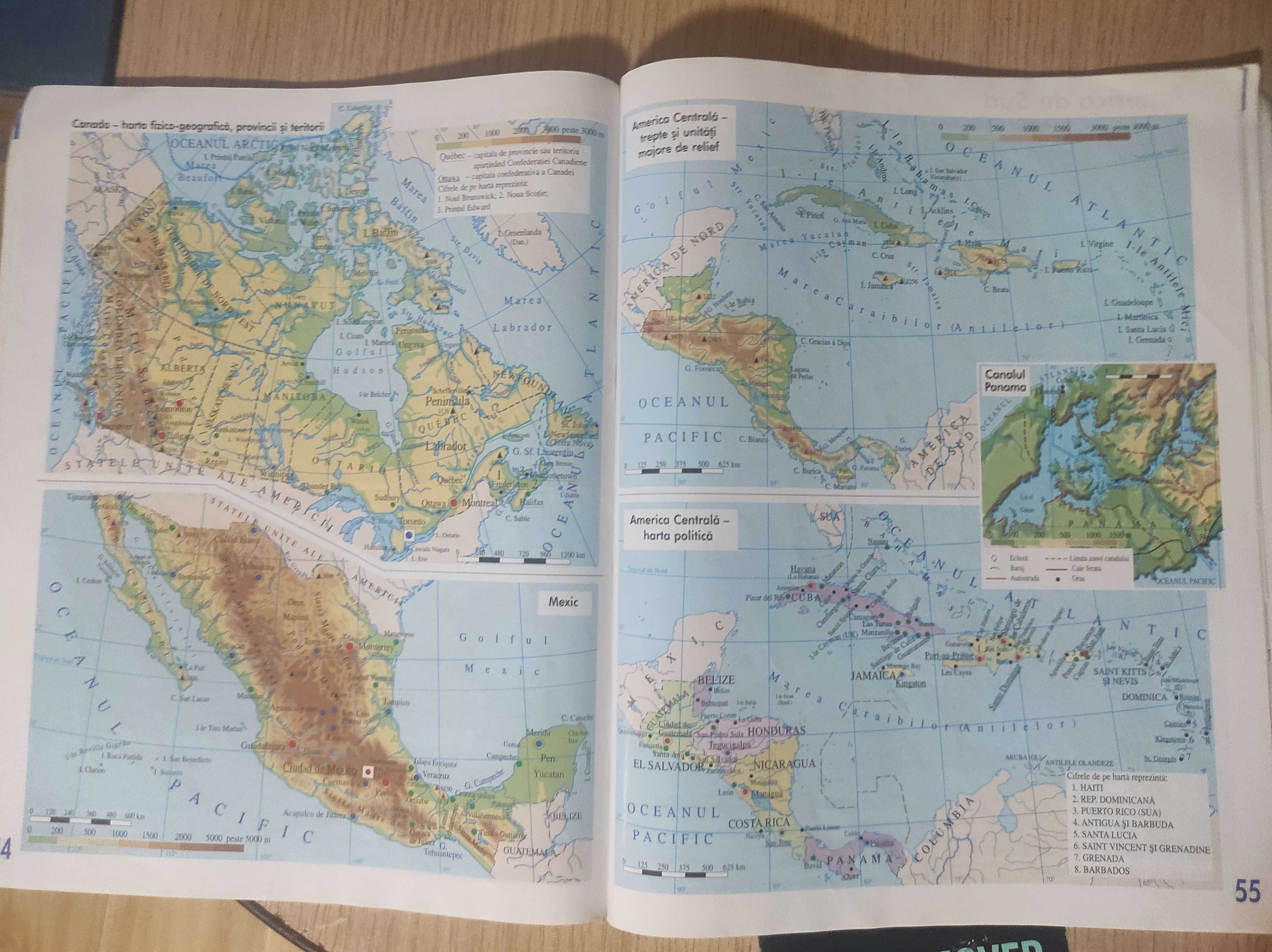 Atlas geografic general - Octavian Mandrut