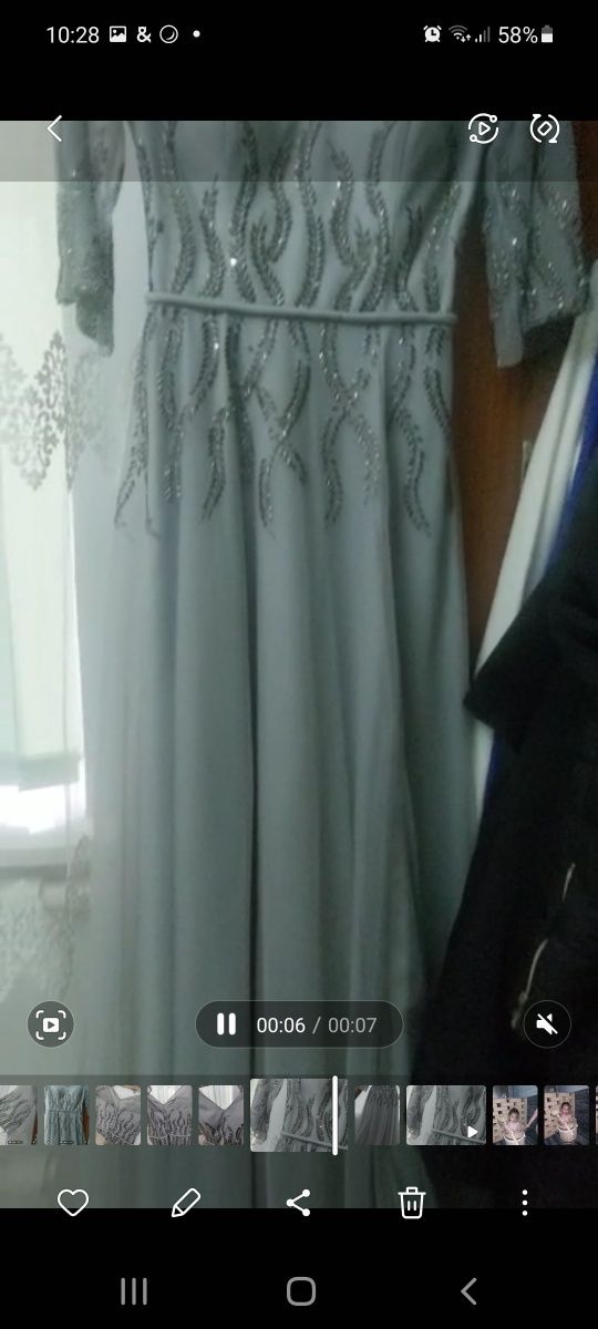 Платье бальное выпускное