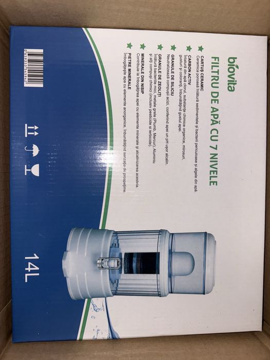 Filtru de apa Biovita nou in cutie + accesorii