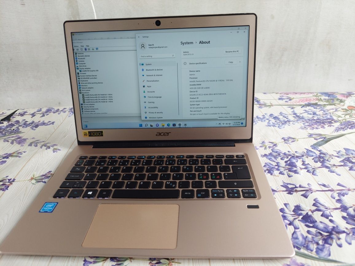 Laptop Acer Swift