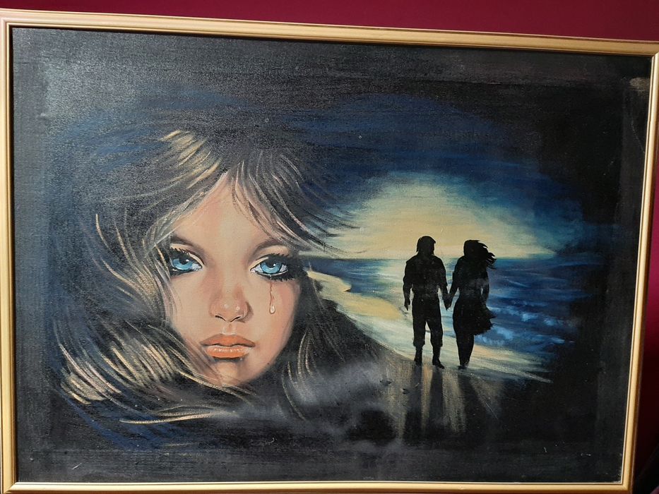 Tablou superb, pictat în ulei pe panza