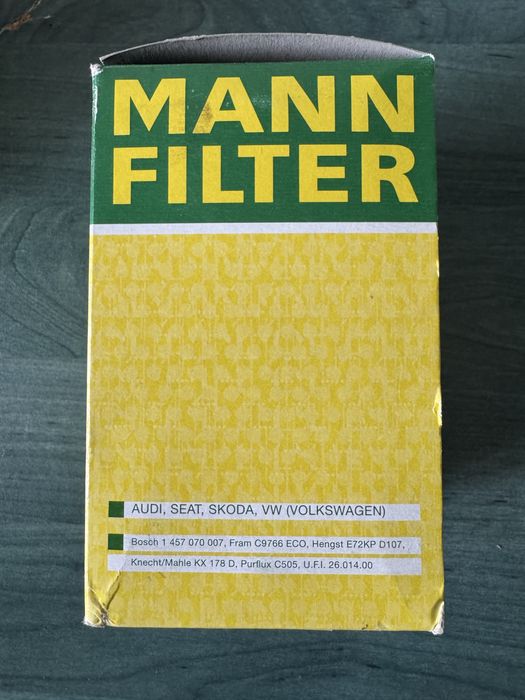 Filtru combustibil MANN VW AUDI SEAT SKODA