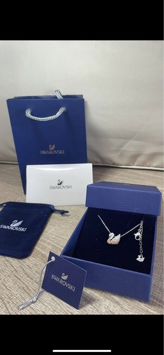 Lantisor Swarovski Lebada