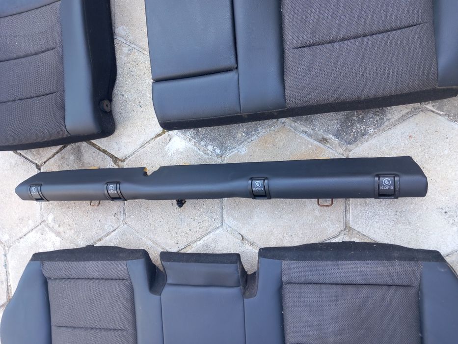 Продавам салон кожа+плат за мерцедес W212 КОМБИ