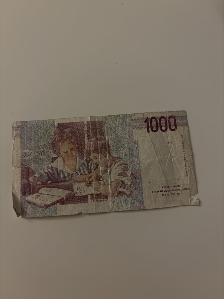 1000 lire Italia