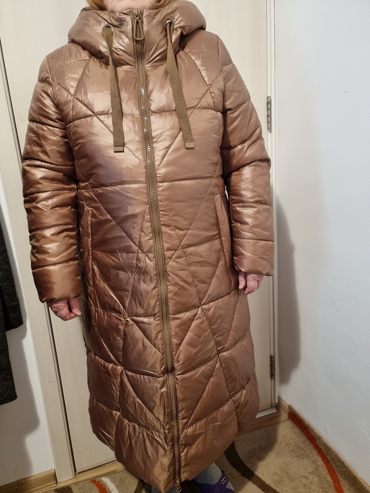 Дълго Индийско зимно палто