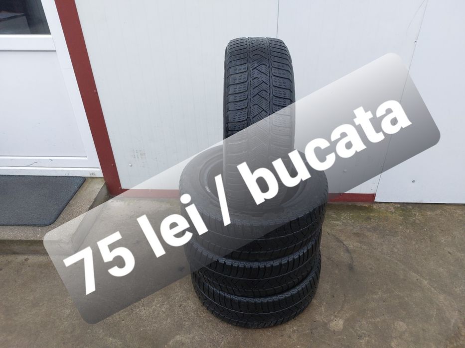 75 lei bucata! Set anvelope M+S/IARNA 205 60 16 Pirelli