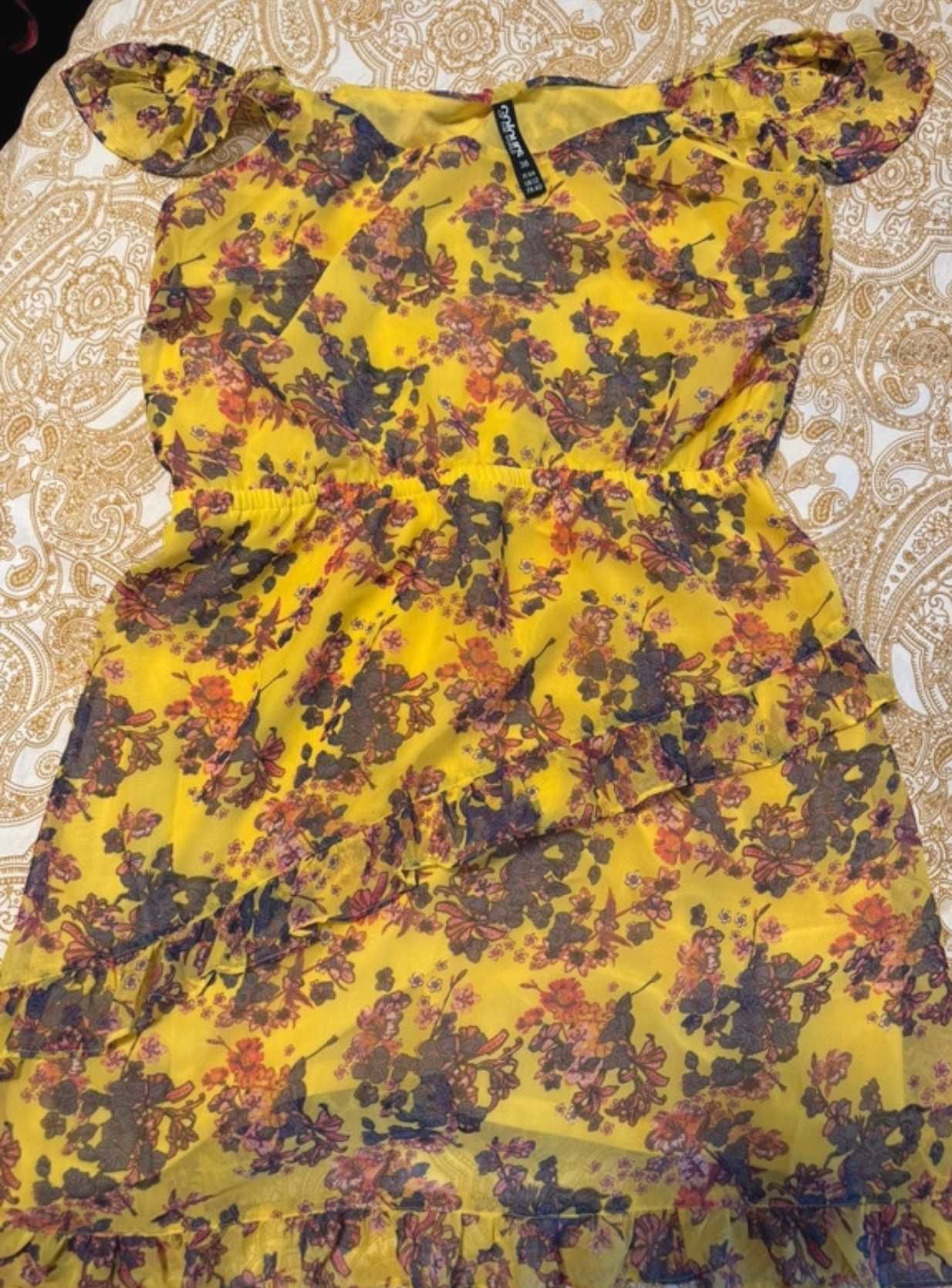 Rochie galbena de vara