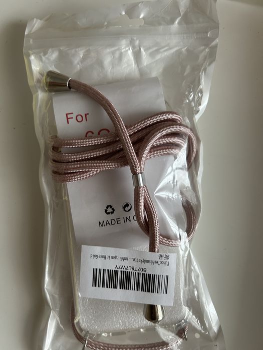 Husa Iphone 6/6S transparenta cu snur