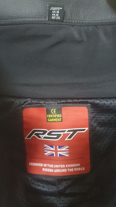 Pantaloni piele moto RST Tractech Evo4 Noi