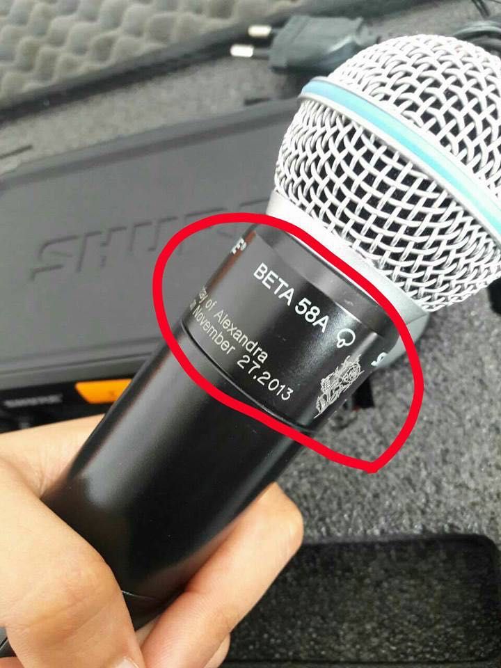 SHURE BETA 58 безжичен микрофон