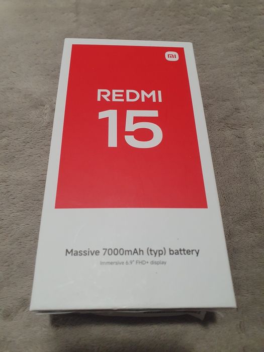 Xiaomi Redmi 15 5G 256 Gb 8 Gb Ram Nou Sigilat