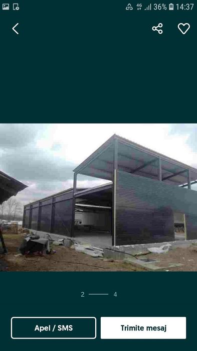 Facem hale metalice la comanda