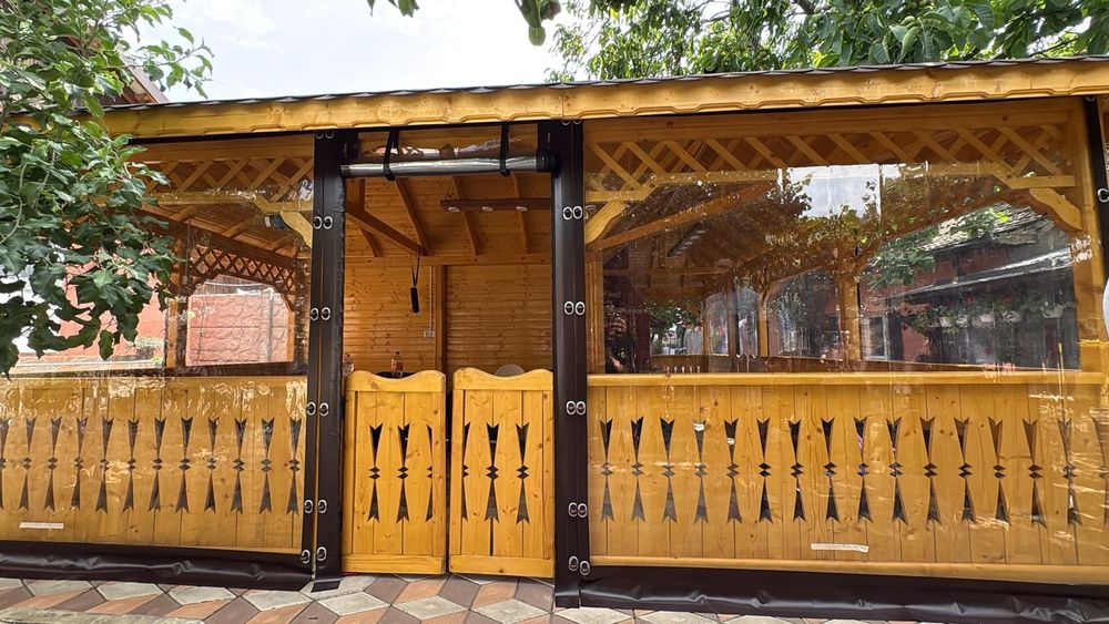 Folie terasa Cristal premium transparenta