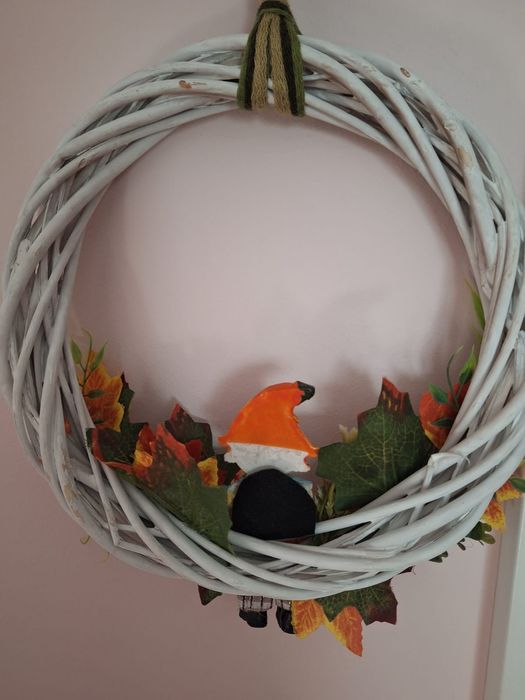 Coronita de toamna pentru ușa