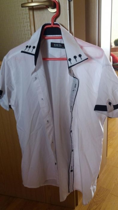 Camasa alba mânecă scurta