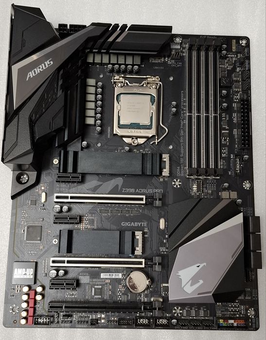 Комплект: i7 9700K, Auros Z390 pro, Darck rock 4.