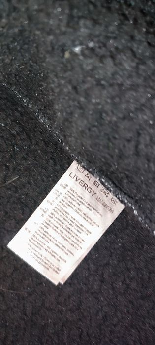 Cardigan fleece, Livergy, gri antracit, mărime XL, nou