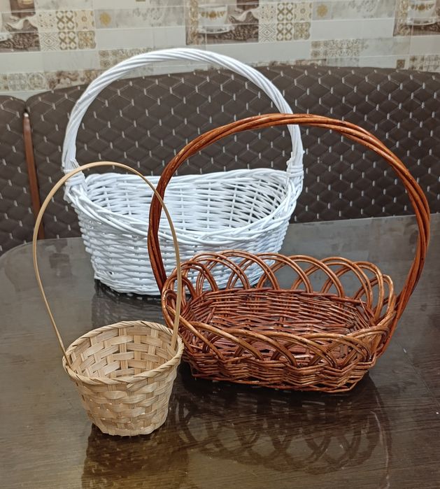 Корзины плетённые