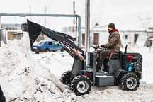 Мини-погрузчик погрузчик JAS 220 (4WD) Новый Минитрактор мотоблок *