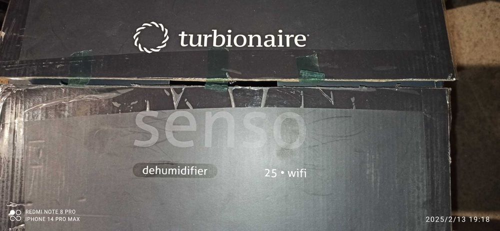 Dezumidificator Turbionaire SENSO 25, WiFi, garantie 06.11.2028