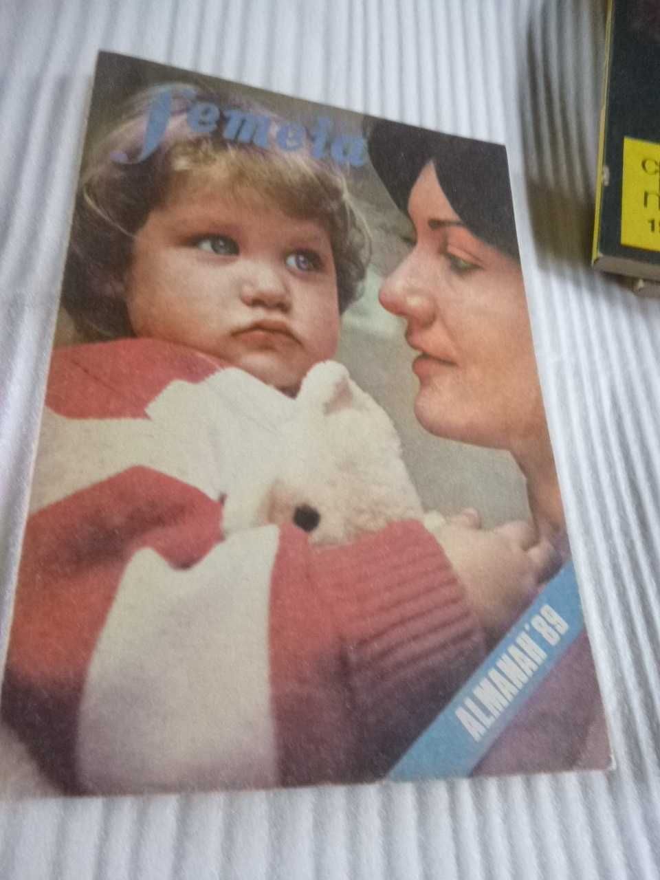 Almanah cinema 1986 și 1990 si almanah femeia 1987 si 1989.