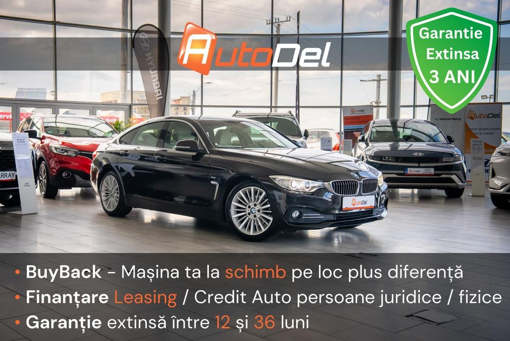 BMW Seria 4 420d Gran Coupe Steptronic "Luxury Line" / Garantie / Rate Fixe /