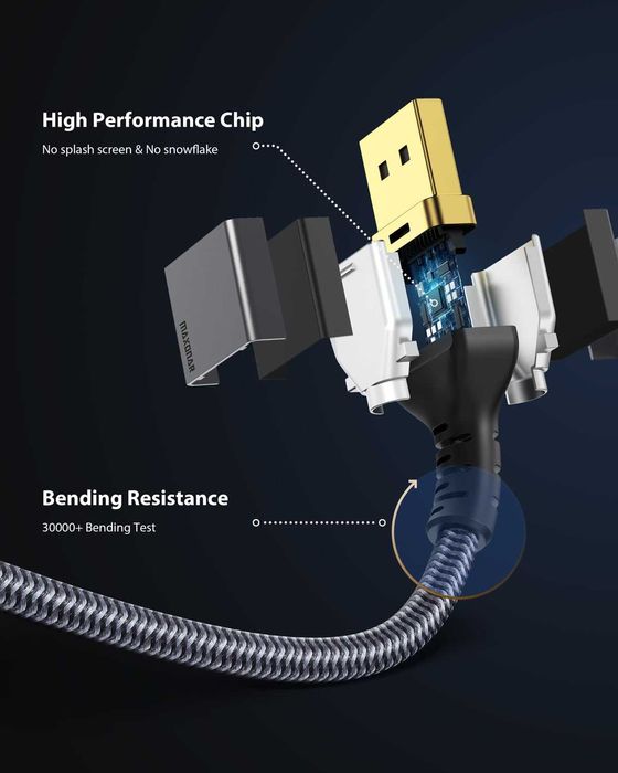 Cablu USB C/Thunderbolt 3 to DisplayPort 2M 8K-60Hz/4K-60Hz