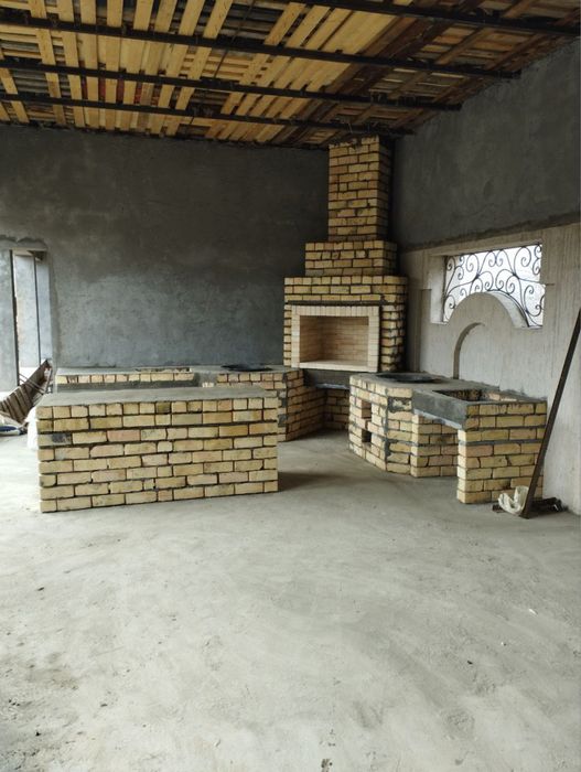 Mangal, barbekyu, yozgi oshxona, ochoq, letni kuxniya