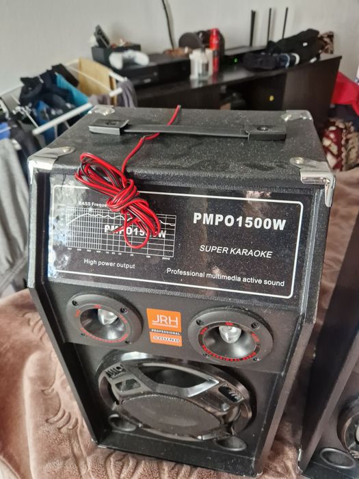 Boxe active 1500w de la jrh