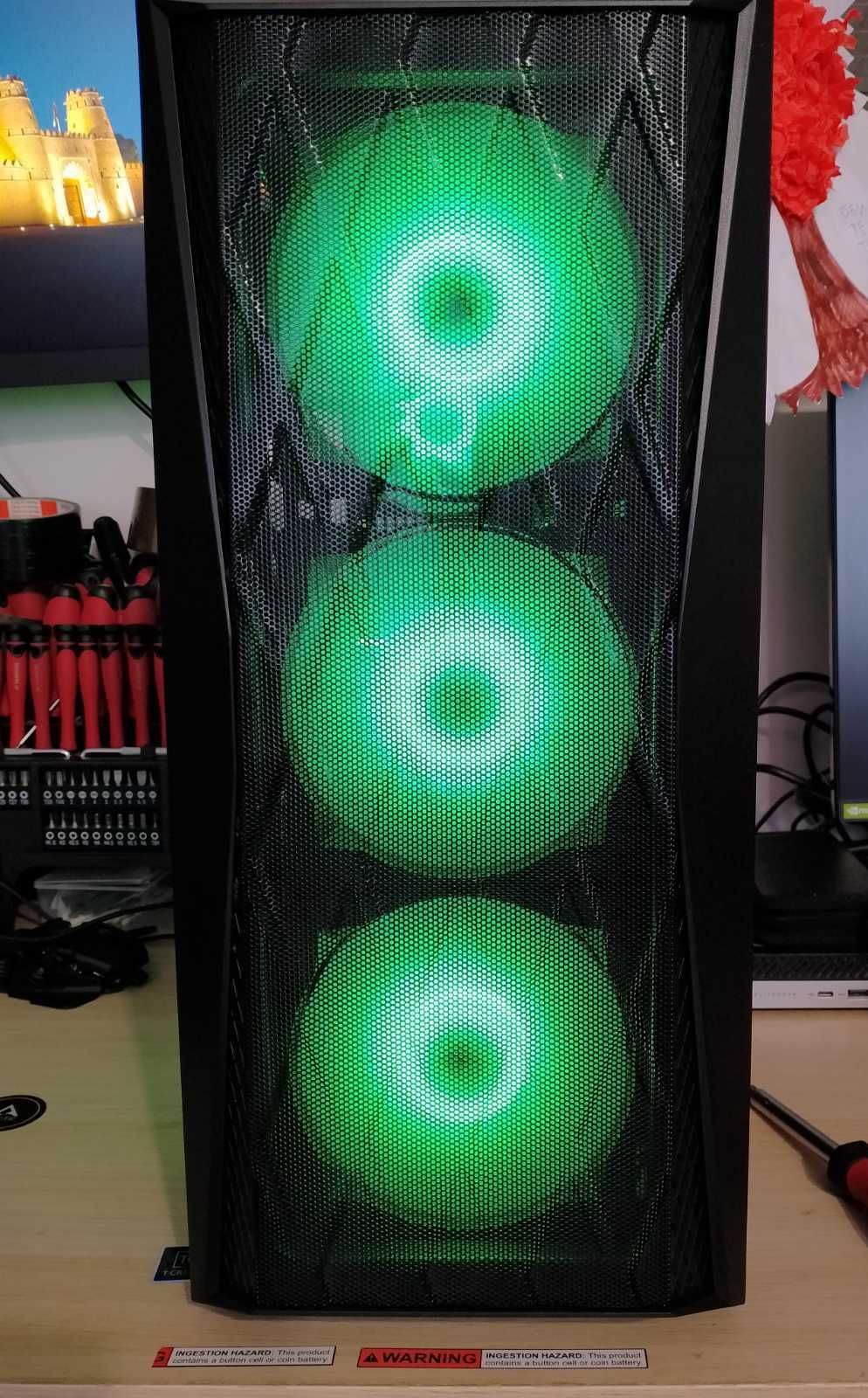 Гейм Комп Ryzen 5 5500/RTX3060Ti/16GB -3000/500GB NVMe SSD