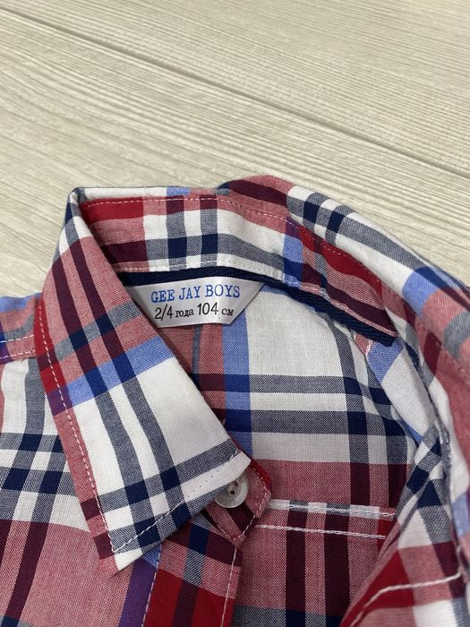 Рубашка на мальчика 2-4 лет размер 104