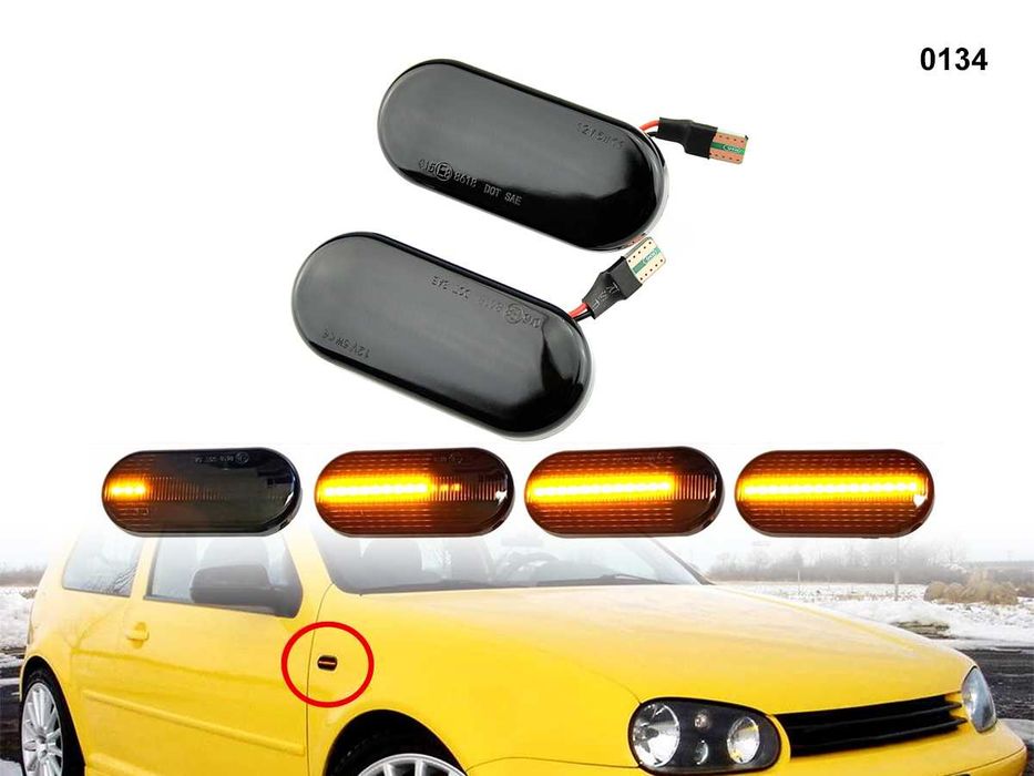 LED Lampi Semnalizatoare Dinamice Semnalizare Laterale VW  Passat Seat