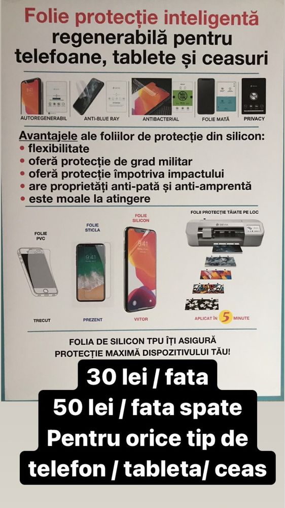 Folie silocon samsung tab a7 10.4 s7 11.0 a 8.4 s6 lite s5e 8.0 s4 e